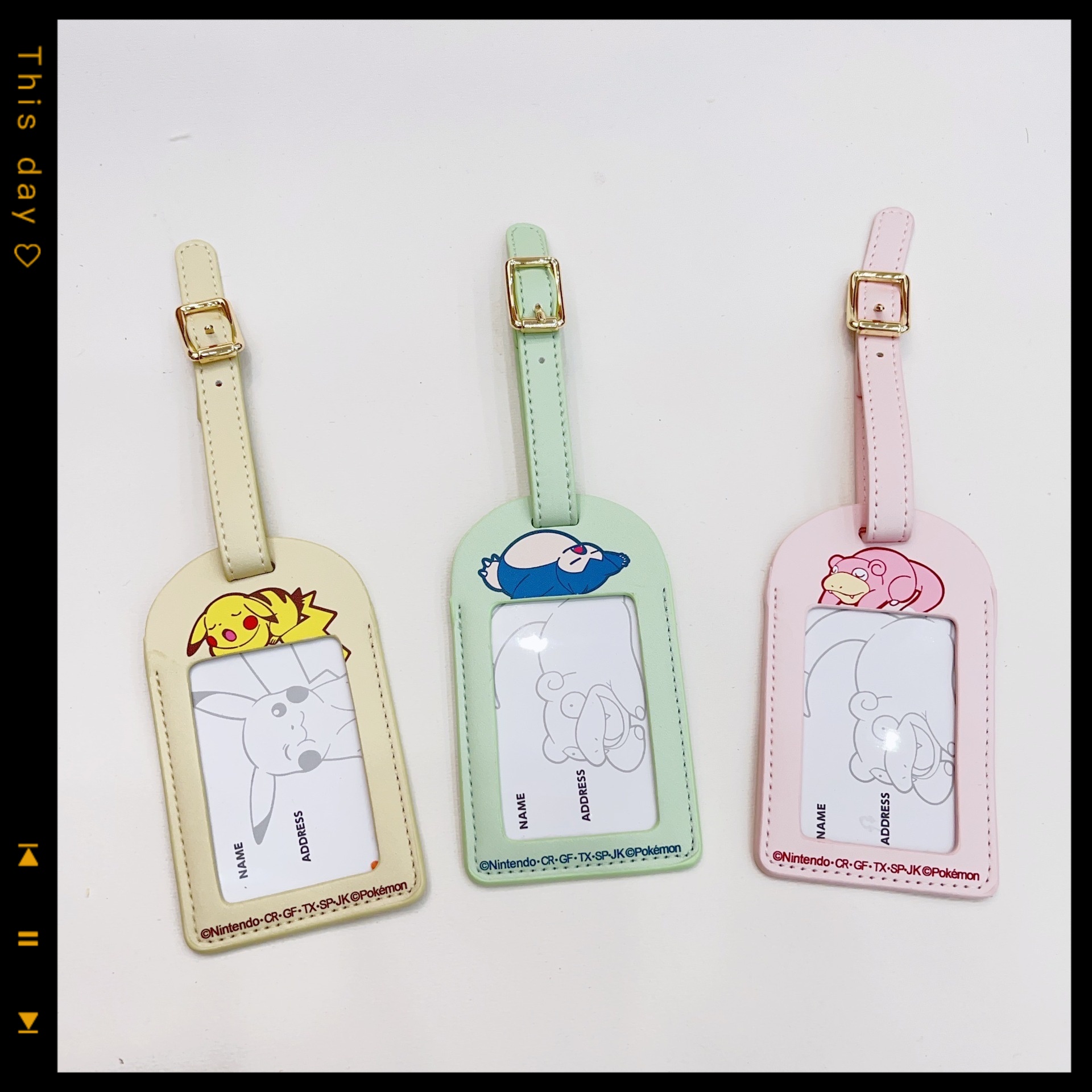 Mechanical Keyboard - Pokémon Pikachu anime cute luggage tag