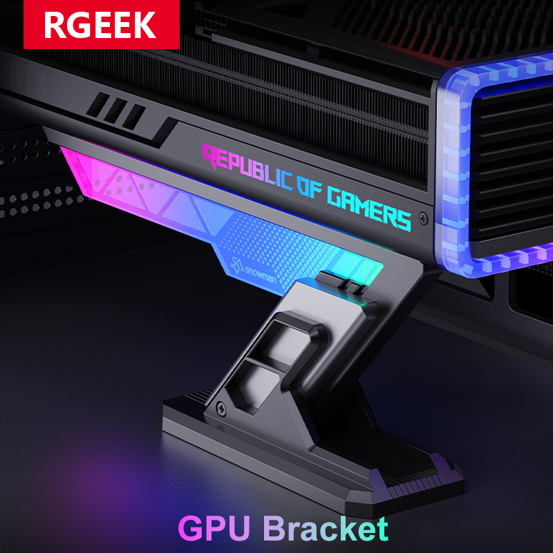 Pc Gaming Msi - RGEEK Graphics Card Magnetic Holder ARGB