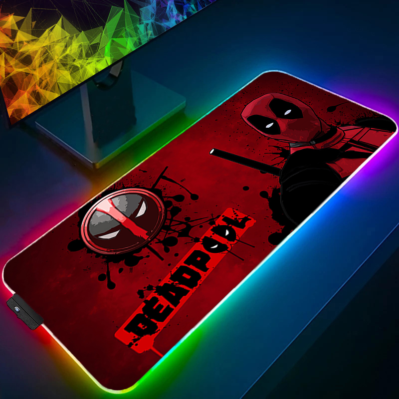 Pc Gaming Keyboard - LED Mouse Pad Gaming Backlight Lock
