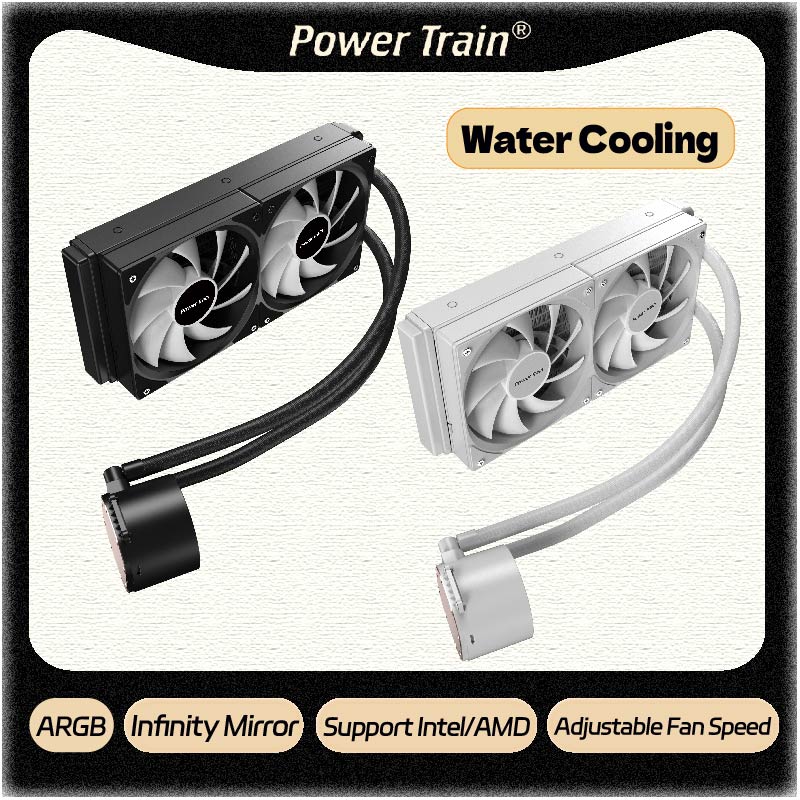 Pc Gaming Liquid Cooling - Power train Ice Cube DL-240 Water