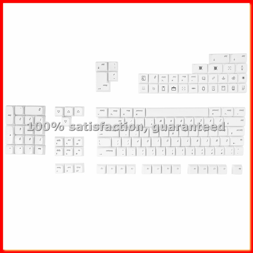 Mechanical Keyboard - 136 Keys Keycaps PBT Key Cap