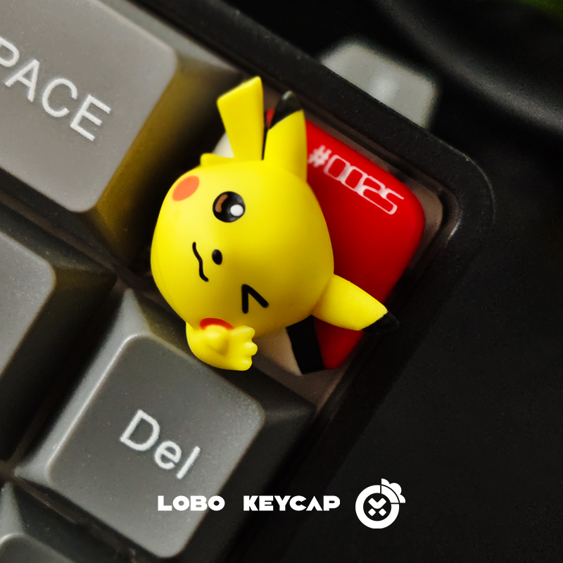 Custom Keycaps - PokéMon Kawaii Resin Keycaps Cartoon Ornament