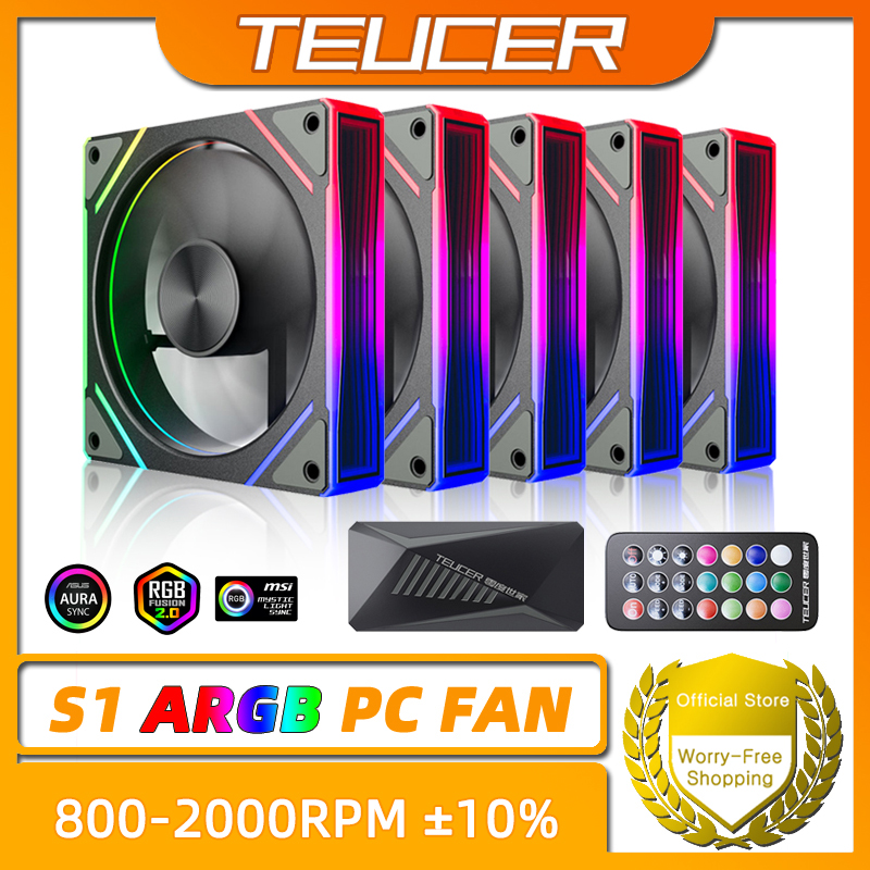Pc Gaming Liquid Cooling - TEUCER Prism S1 ARGB 120mm (12cm)
