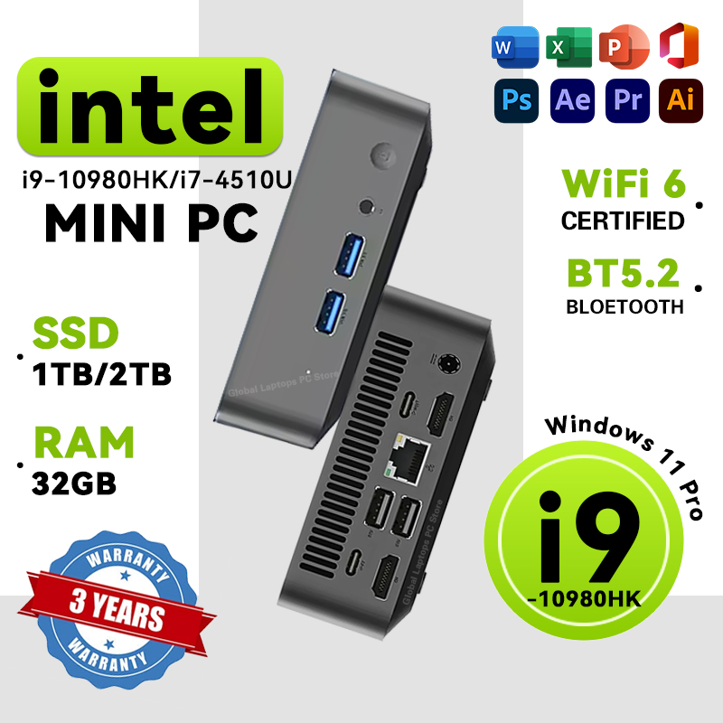 Pc Gaming Intel Core I7 - Portable Mini PC Intel Core i9