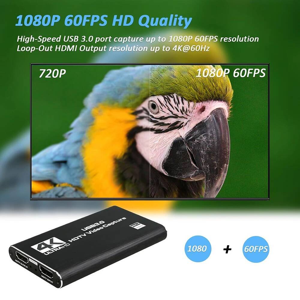 4K HDMI-Compatible to USB 3.0  - Pc Gaming Game 评论和价格