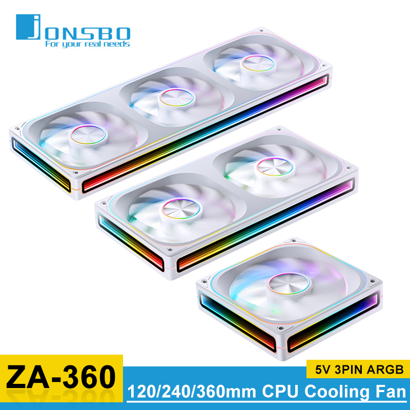 JONSBO ZA-120/240/360 Case Fan - Pc Gaming Liquid Cooling 评论和价格