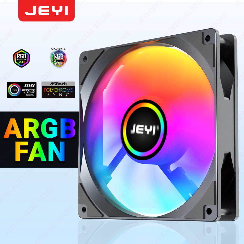 JEYI 120mm PC ARGB Cooling Fan - Pc Gaming Custom 评论和价格