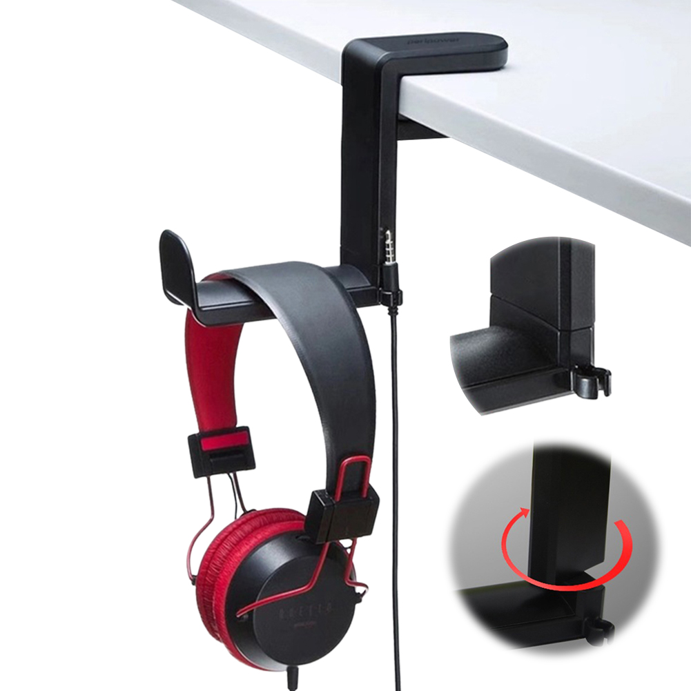 Headphone Stand Desk with 360  - Desk Cable Organizer 评论和价格