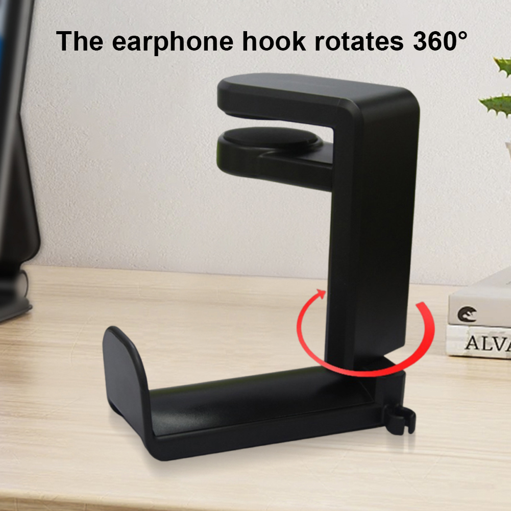 Headphone Stand Desk with 360  - Desk Cable Organizer 评论和价格