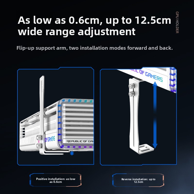 Universal Aluminum GPU Brace S - Pc Gaming Case 评论和价格