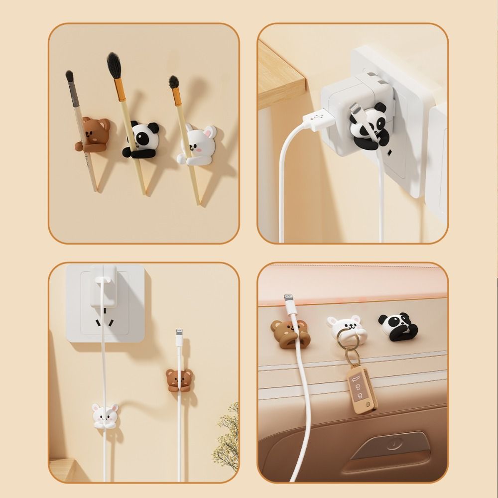 Strong Adhesive Self-Adhesive  - Desk Cable Organizer 评论和价格