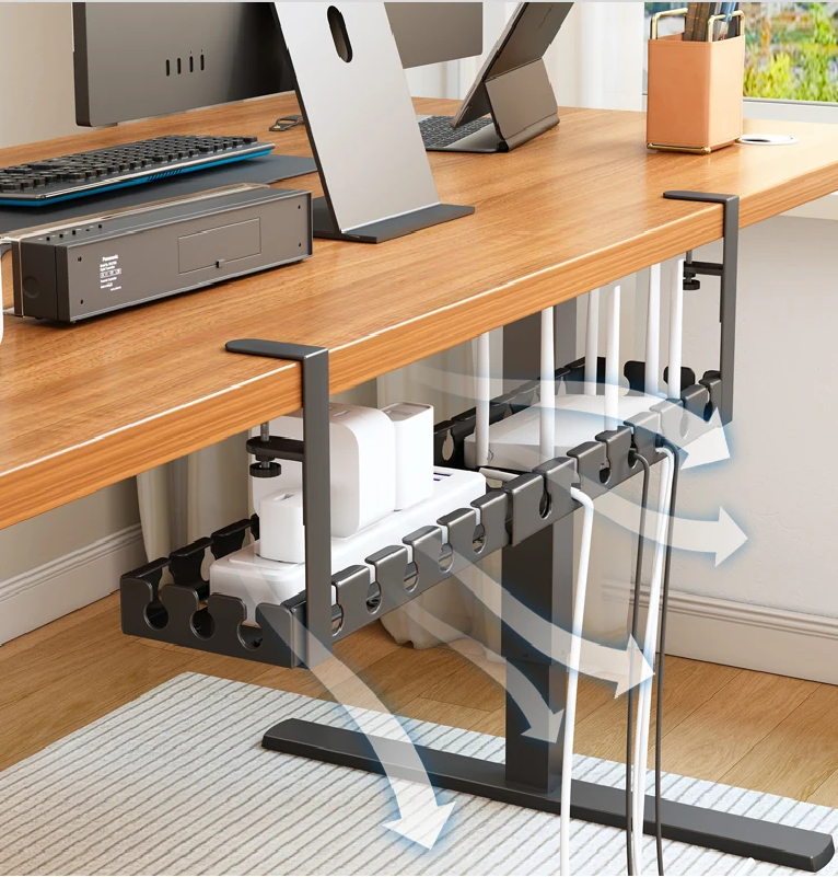 Under Table Storage Rack No Pu - Desk Cable Organizer 评论和价格