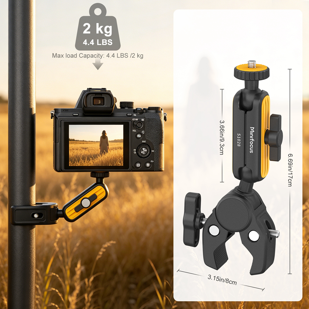 Super Clamp with 360° Dual Bal - Dual Monitor Arm 评论和价格