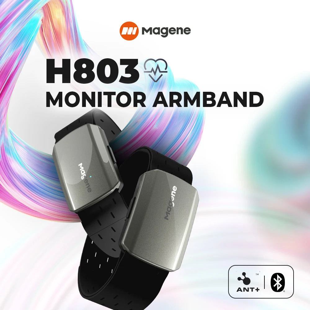 Magene H803 Heart Rate Armband - Dual Monitor Arm 评论和价格
