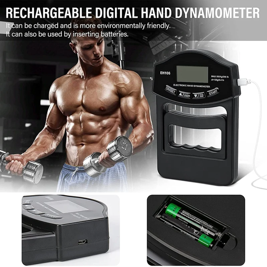 396Lbs/180Kg Digital Hand Dyna - Dual Monitor Arm 评论和价格