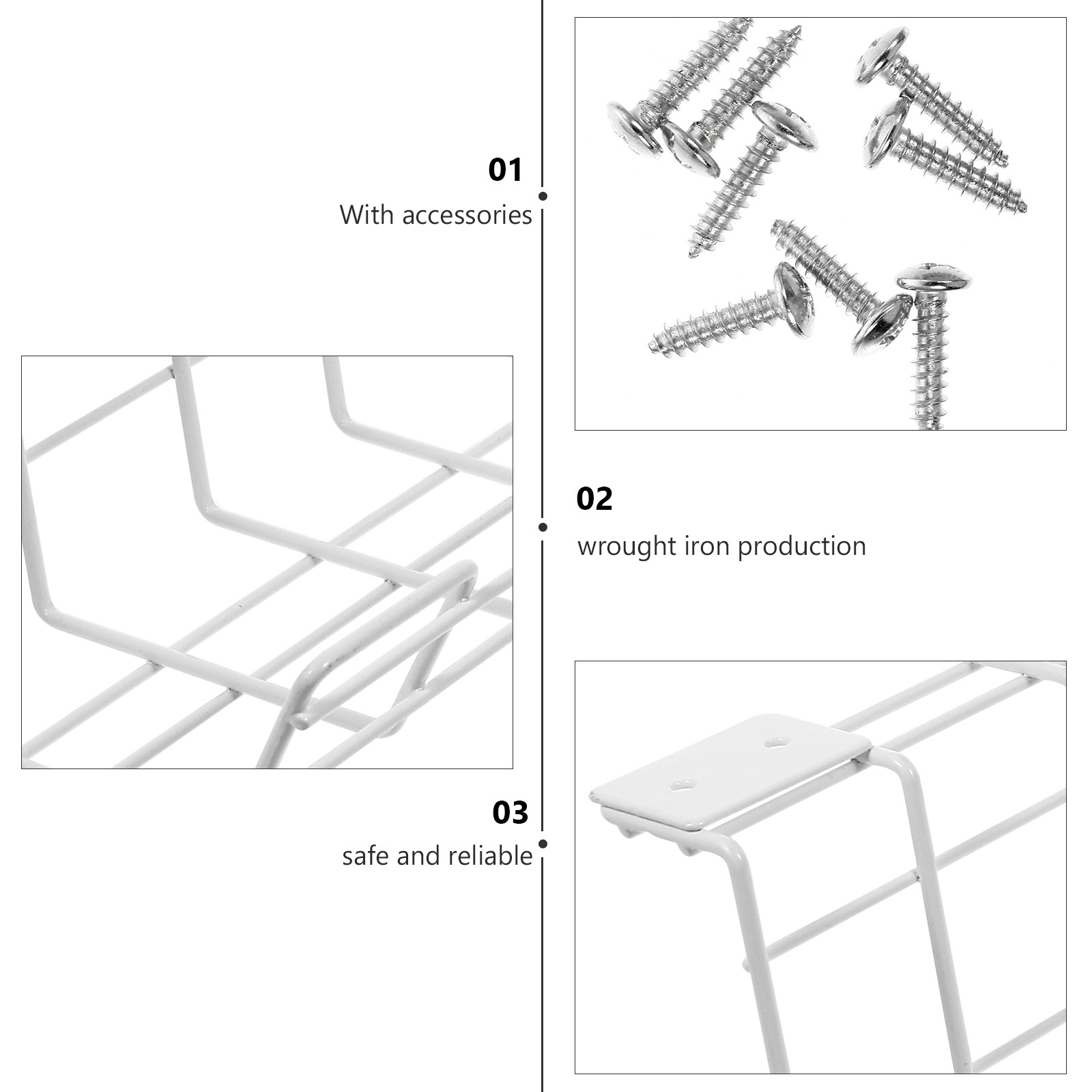 2Pcs Cable Organizer Insert Un - Desk Cable Organizer 评论和价格