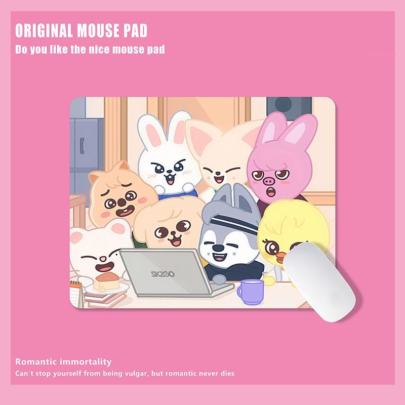 SKZOO Stray Kids Mouse Pad Cut - Mechanical Keyboard 评论和价格