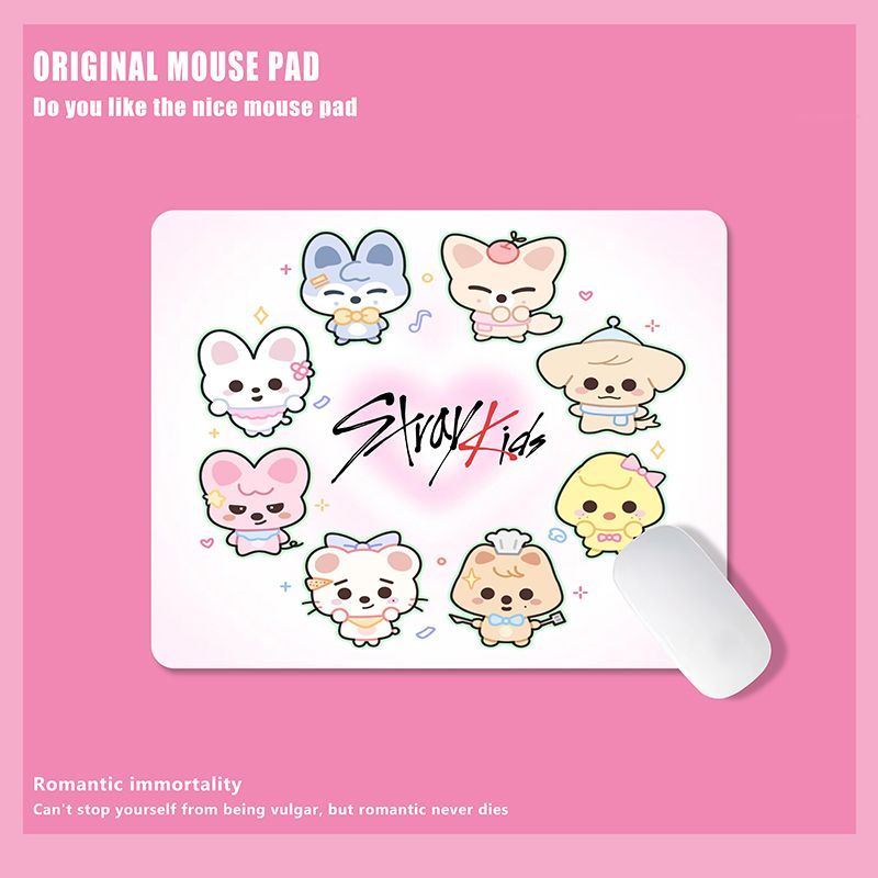 SKZOO Stray Kids Mouse Pad Cut - Mechanical Keyboard 评论和价格