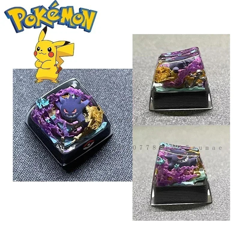 Pokemon Anime Keycaps Gengar P - Custom Keycaps 评论和价格