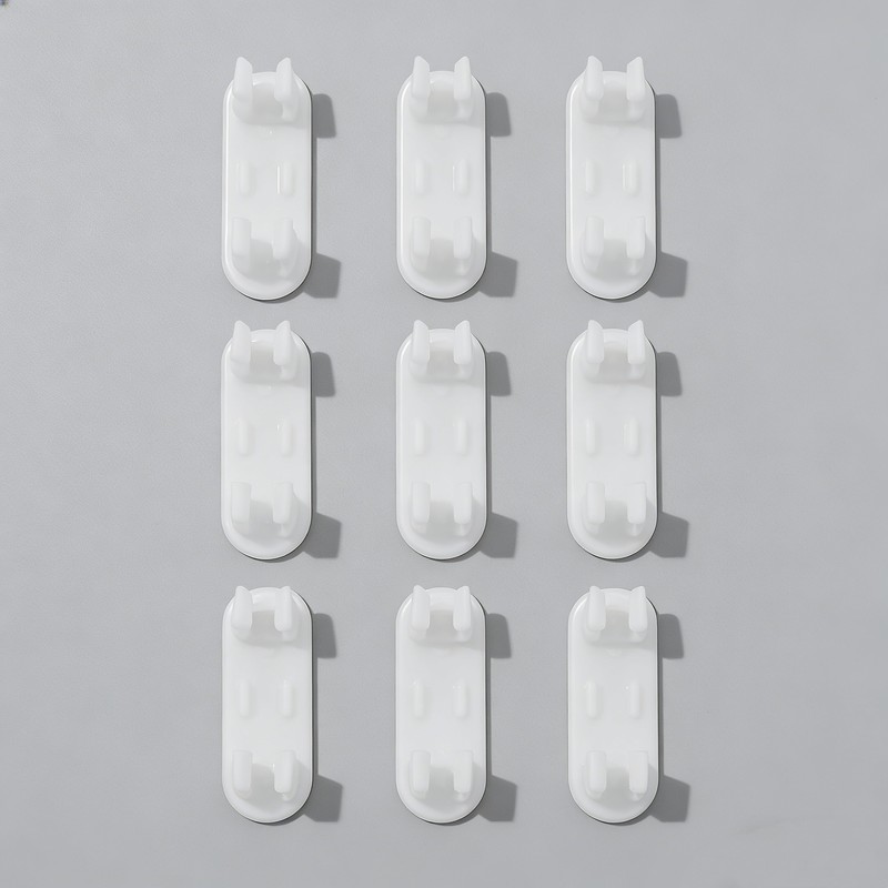 87Pcs White Network Cable Orga - Desk Cable Organizer 评论和价格