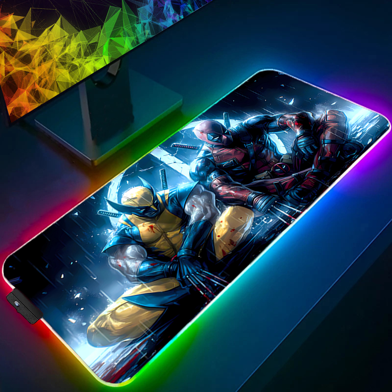 LED Mouse Pad Gaming Backlight - Pc Gaming Keyboard 评论和价格