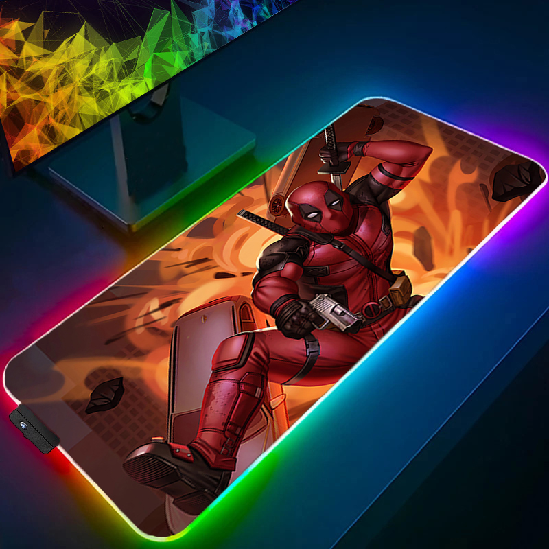 LED Mouse Pad Gaming Backlight - Pc Gaming Keyboard 评论和价格