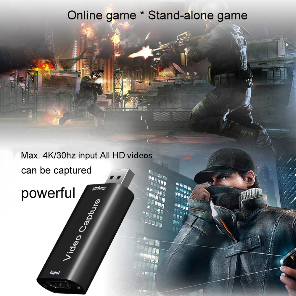 4K Video Capture Card USB2.0 H - Pc Gaming Game 评论和价格