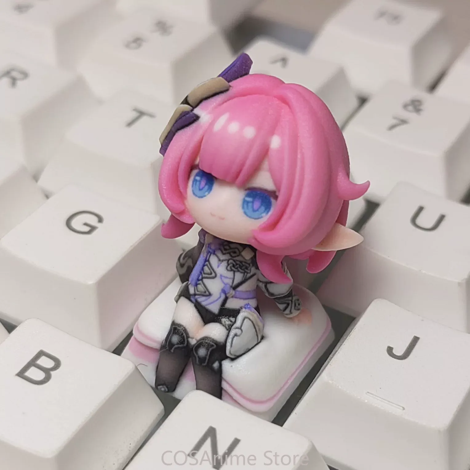 Honkai Impact 3 Elysia Cosplay - Mechanical Keyboard 评论和价格