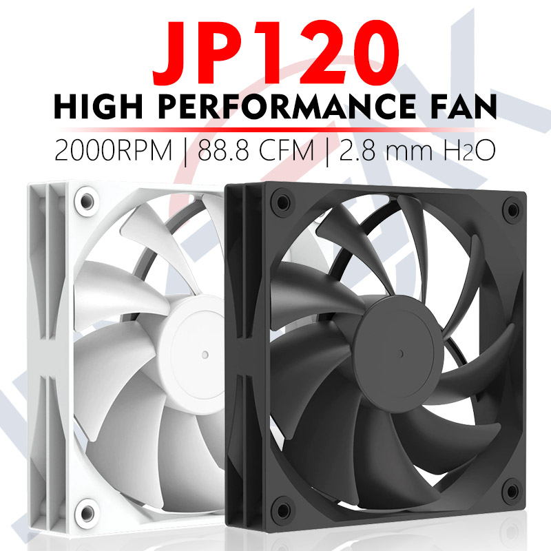 JUMPEAK JP120 120mm Fan 2000RP - Pc Gaming Liquid Cooling 评论和价格