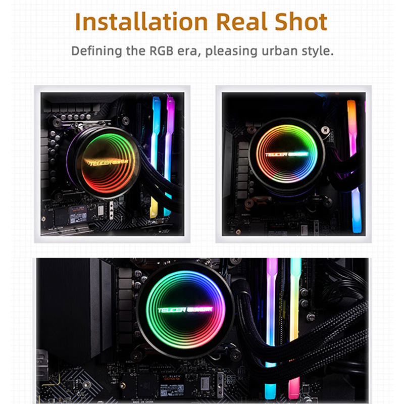 TEUCER 360MM All-in-One ARGB C - Pc Gaming Liquid Cooling 评论和价格