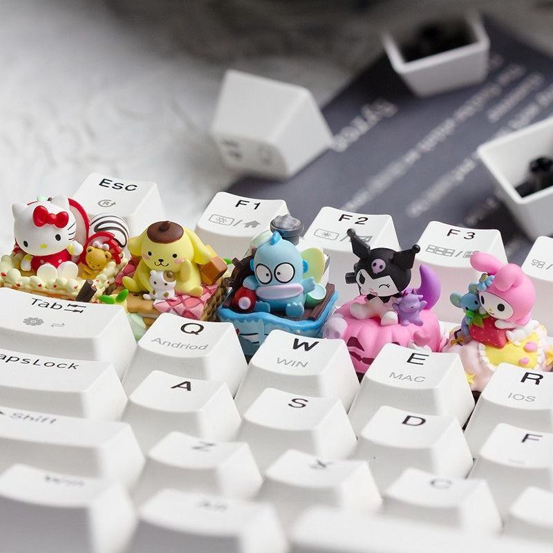 【GIFT】HelloKittys Keycaps Resi - Custom Keycaps 评论和价格