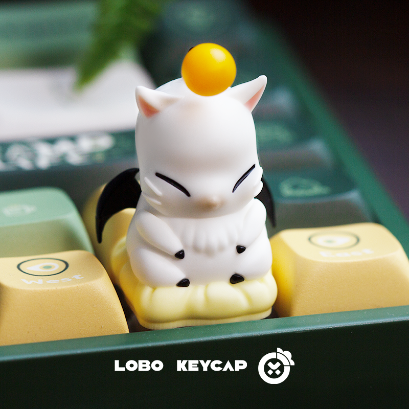 Final Fantasy Moogle Personali - Custom Keycaps 评论和价格