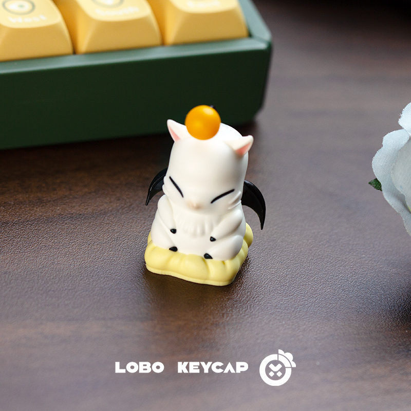 Final Fantasy Moogle Personali - Custom Keycaps 评论和价格