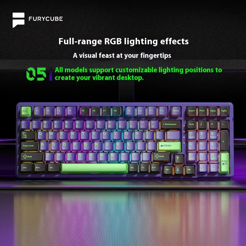 FURYCUBE K99pro Wireless Gamin - Mechanical Keyboard 评论和价格
