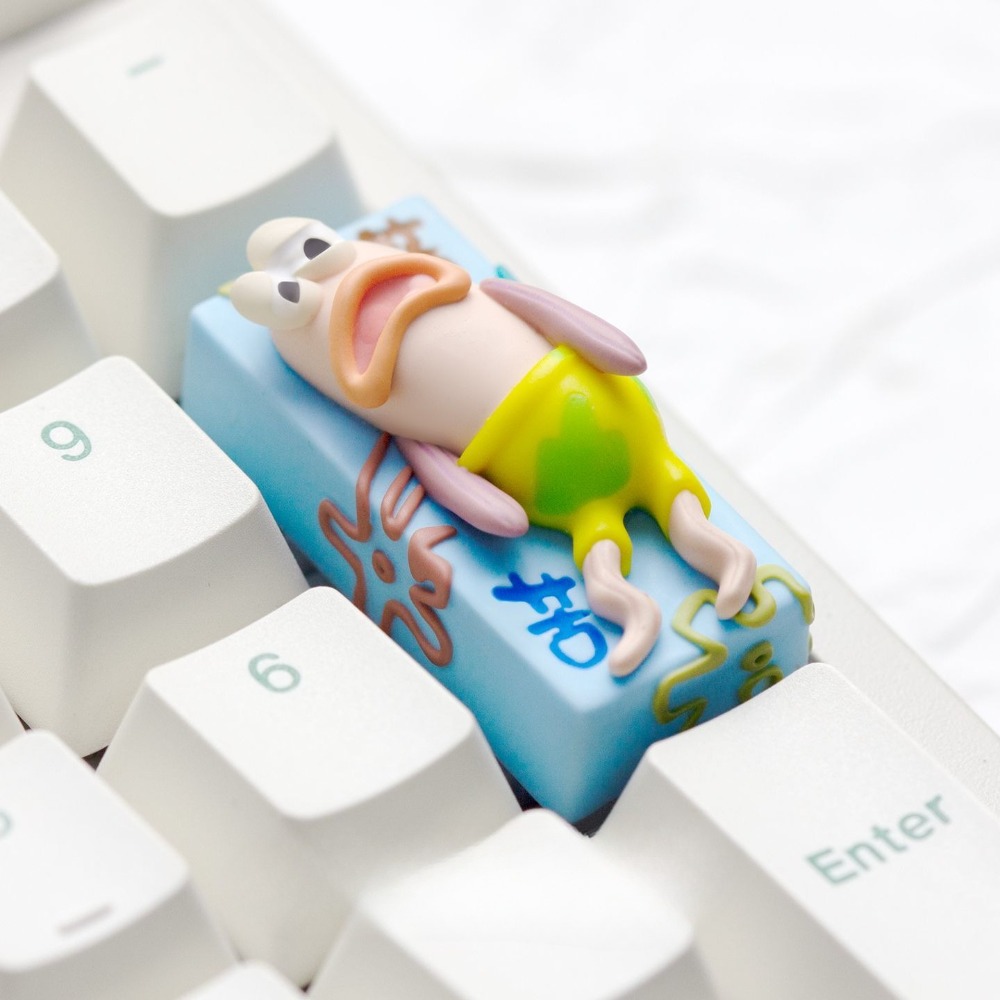 SpongeBob Sad Fish 2U Keycap - - Custom Keycaps 评论和价格