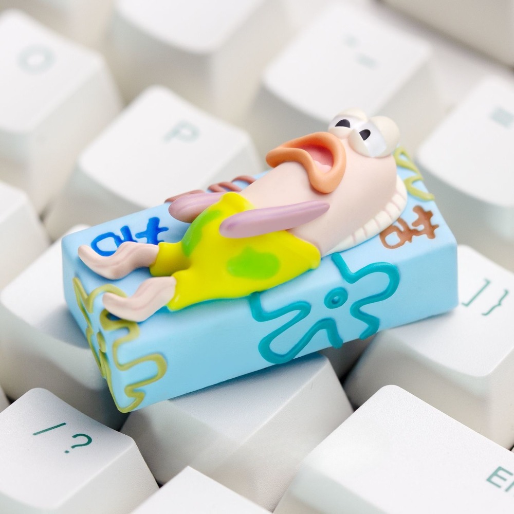 SpongeBob Sad Fish 2U Keycap - - Custom Keycaps 评论和价格