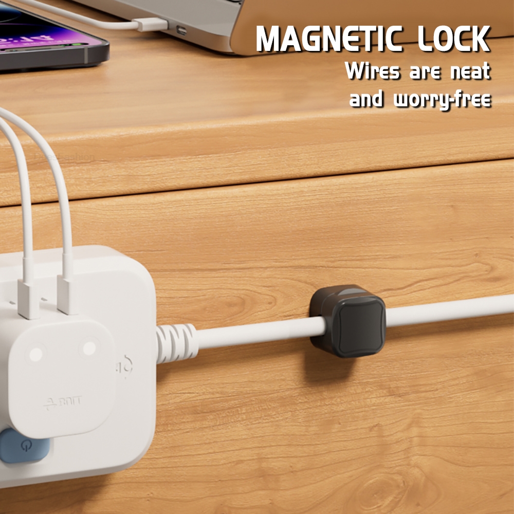 1/6/12pcs Magnetic Cable Clip  - Desk Cable Organizer 评论和价格