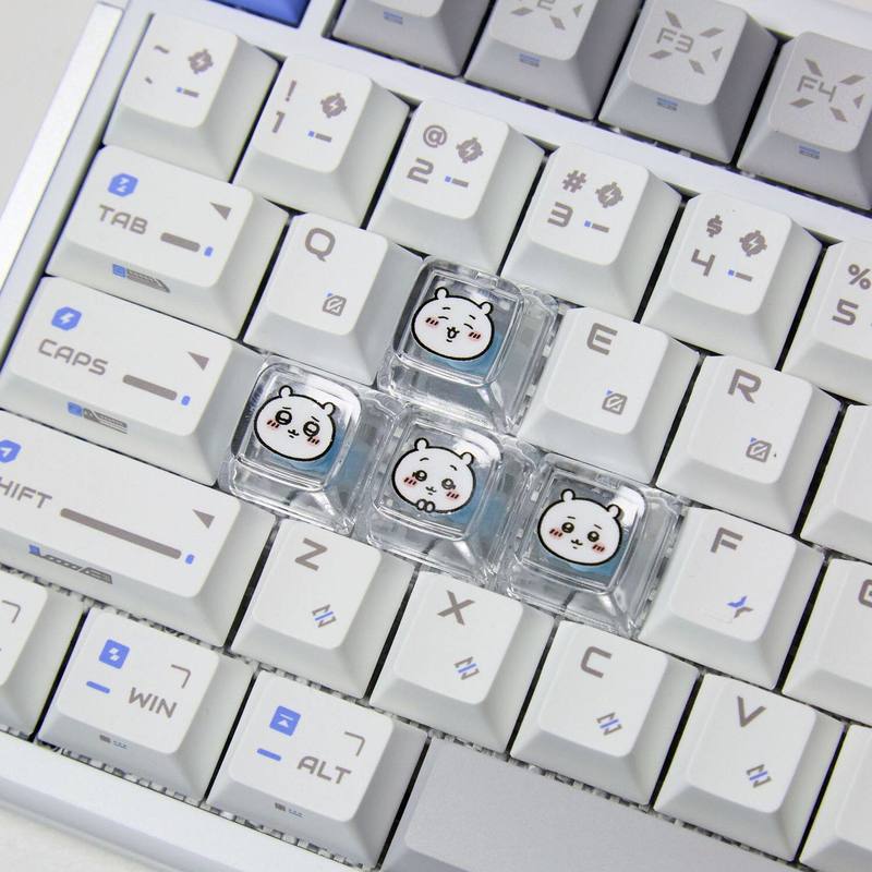 Chiikawa 4 Pcs Handmade Transp - Pc Gaming Custom 评论和价格