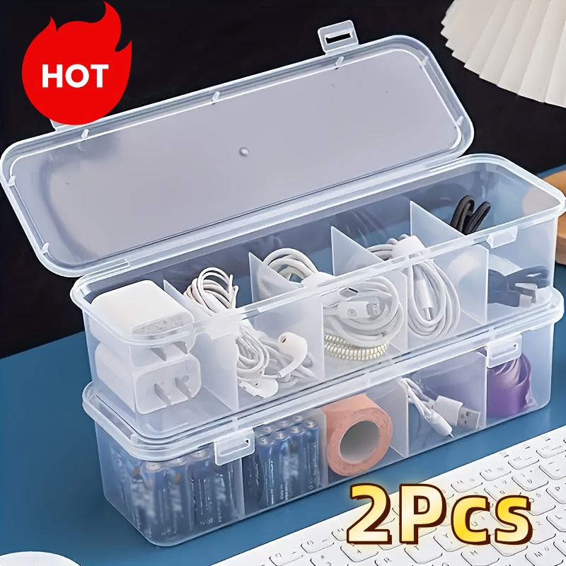 2Pcs Large Cable Management Bo - Desk Cable Organizer 评论和价格