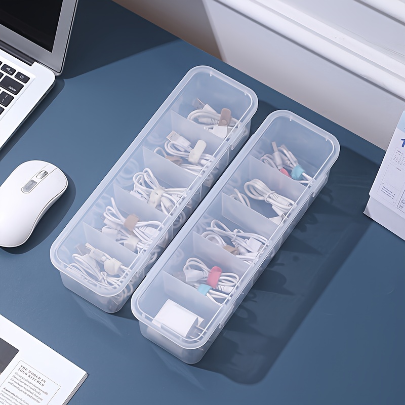 2Pcs Large Cable Management Bo - Desk Cable Organizer 评论和价格