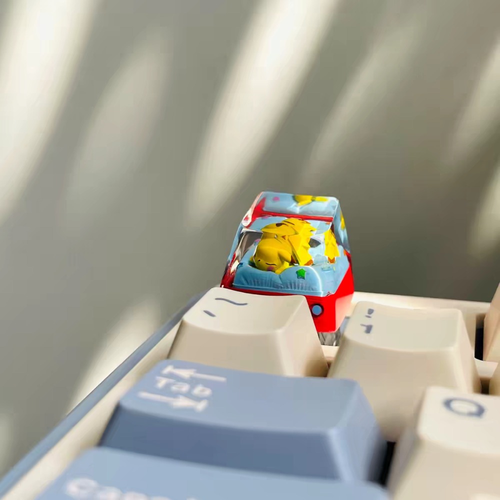 Pokémon Pikachu Keycaps, Mecha - Custom Keycaps 评论和价格