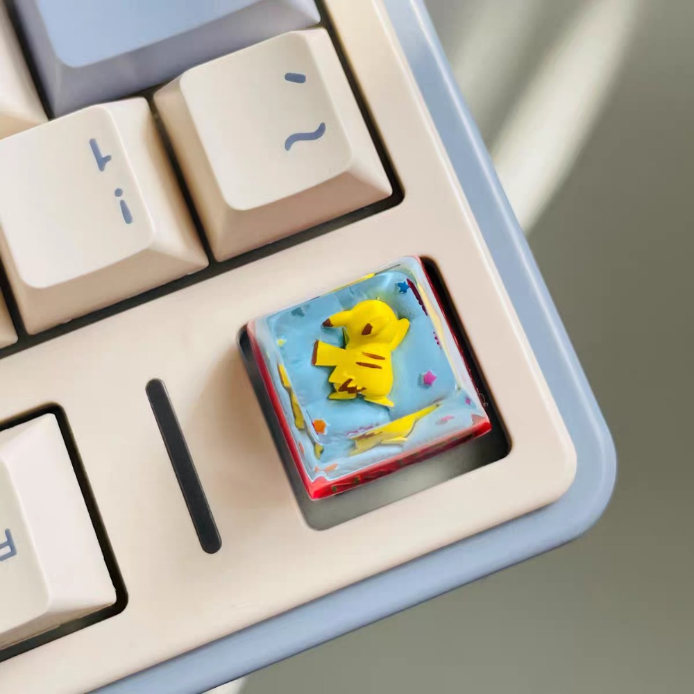 Pokémon Pikachu Keycaps, Mecha - Custom Keycaps 评论和价格
