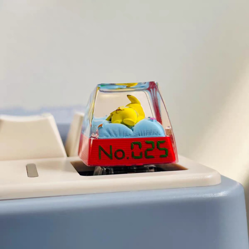 Pokémon Pikachu Keycaps, Mecha - Custom Keycaps 评论和价格
