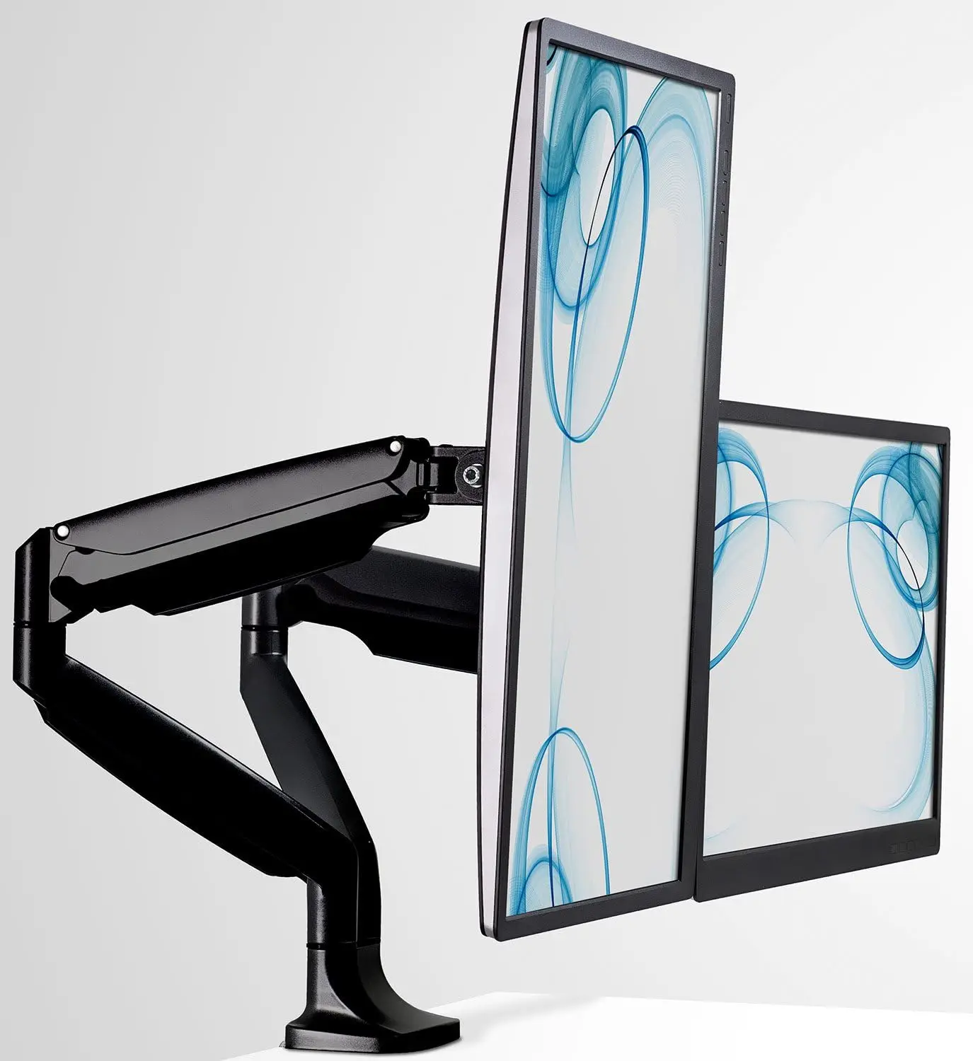 Dual Monitor Arm Mount | Desk  - Dual Monitor Arm 评论和价格