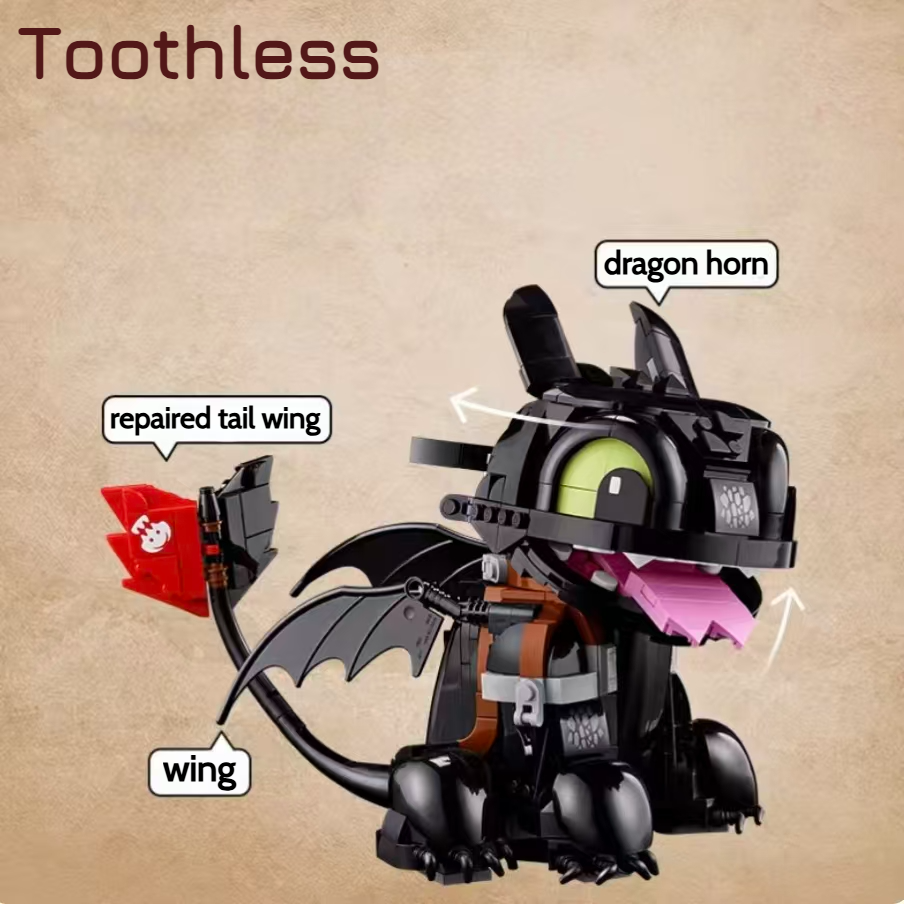 10375 Toothless Building Block - Pc Gaming Dragon 评论和价格
