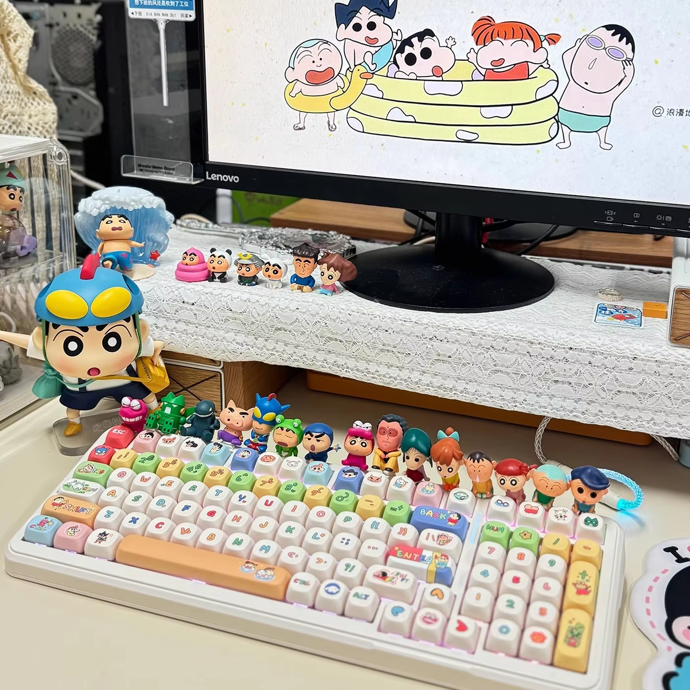 Crayon Shin-chan MOA Keycap Cu - Mechanical Keyboard 评论和价格