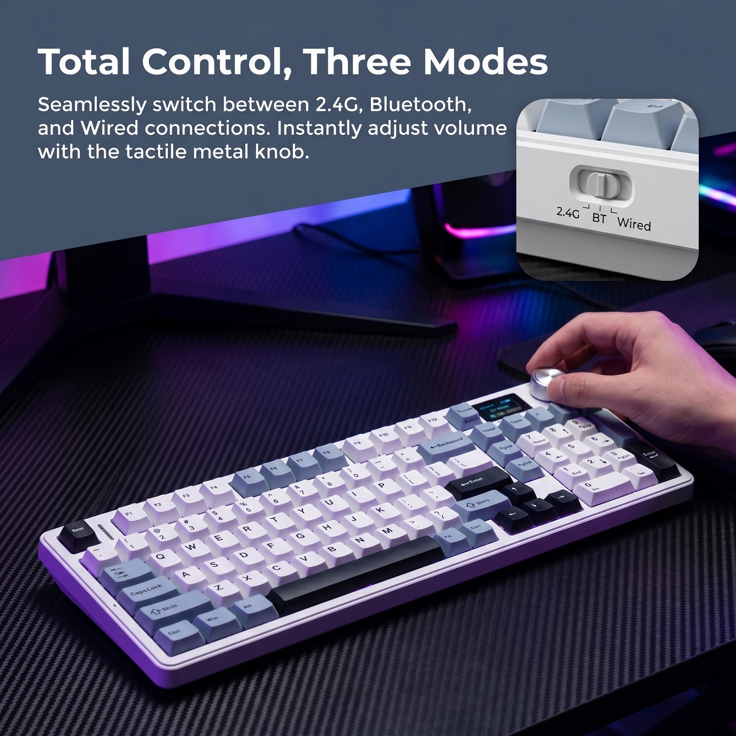New AULA F99 Max Gasket Mechan - Mechanical Keyboard 评论和价格