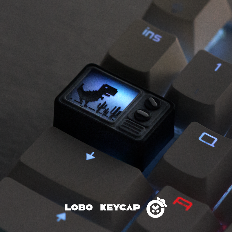 Fashion Dinosaur TV Keycaps Li - Custom Keycaps 评论和价格