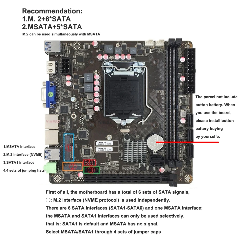 B365 Mini-ITX Motherboard LGA  - Pc Gaming Intel Core I7 评论和价格