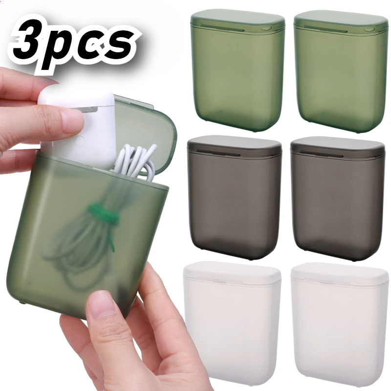 Data Cable Storage Box Earphon - Desk Cable Organizer 评论和价格